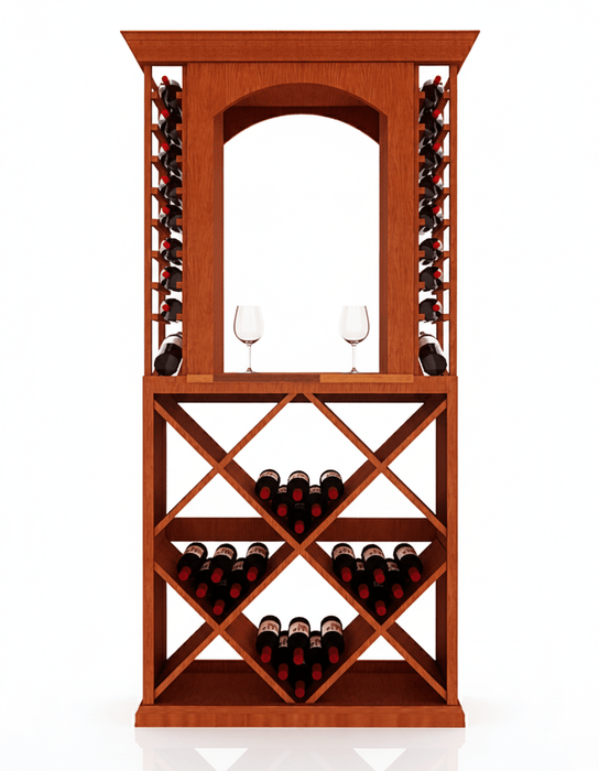 3 Foot Wine Cellar Storage System | 128 Bottle Capacity - Alpha Hideout