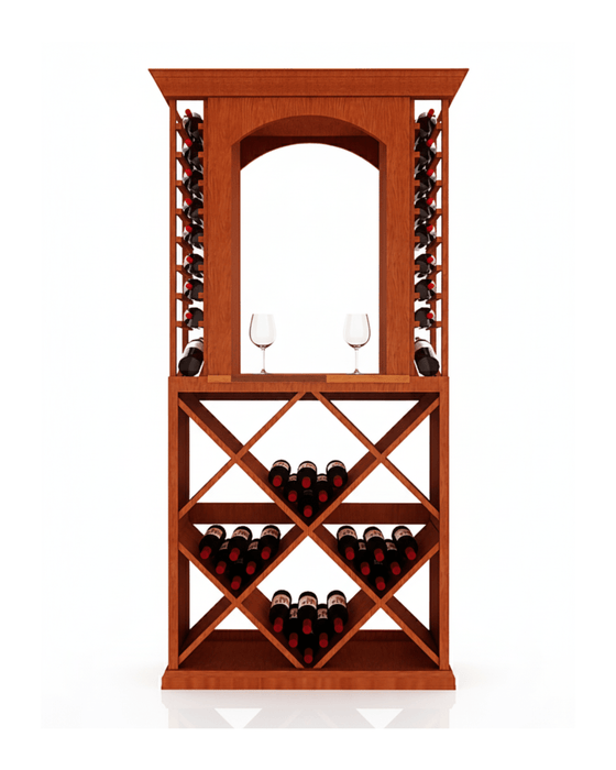 3 Foot Wine Cellar Storage System | 128 Bottle Capacity - Alpha Hideout