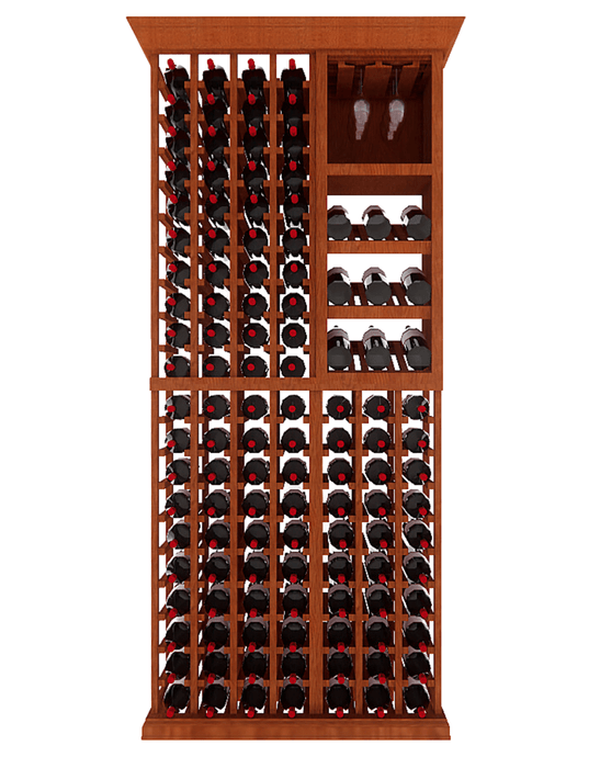 3 Foot Wine Cellar Storage System | 131 Bottle Capacity - Alpha Hideout