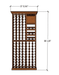 3 Foot Wine Cellar Storage System | 131 Bottle Capacity - Alpha Hideout