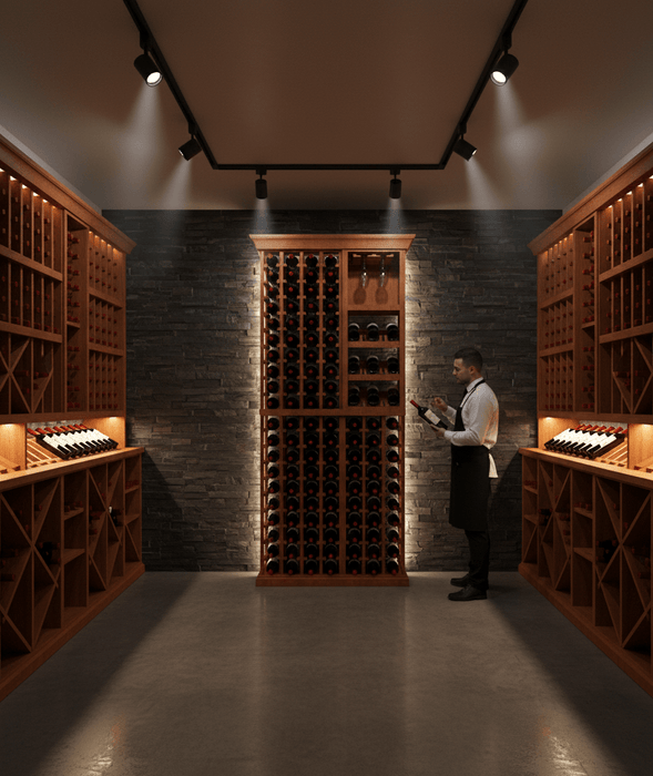 3 Foot Wine Cellar Storage System | 131 Bottle Capacity - Alpha Hideout