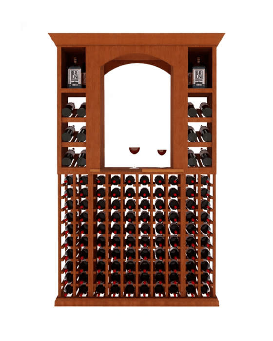 4 Foot Wine Cellar Storage System | 124 Bottle Capacity - Alpha Hideout