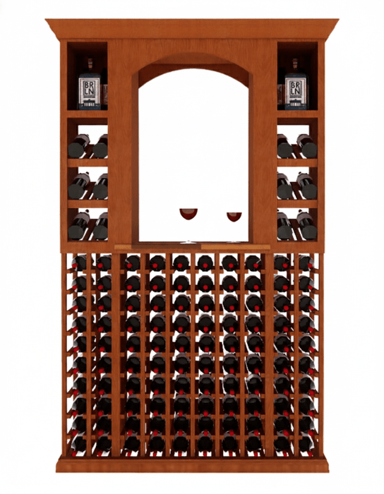 4 Foot Wine Cellar Storage System | 124 Bottle Capacity - Alpha Hideout