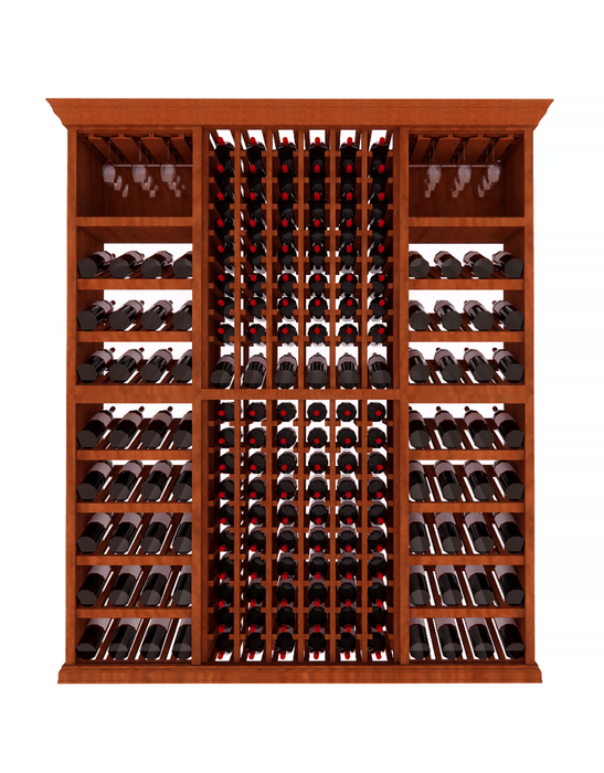 6 Foot Wine Cellar Storage System | 208 Bottle Capacity - Alpha Hideout