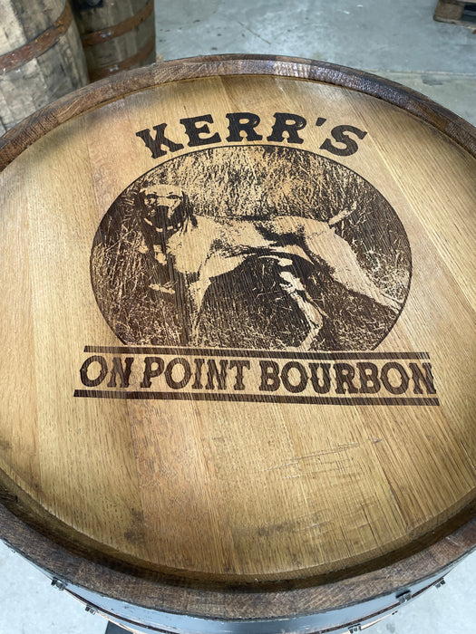 Premium Whiskey Barrel Cabinet