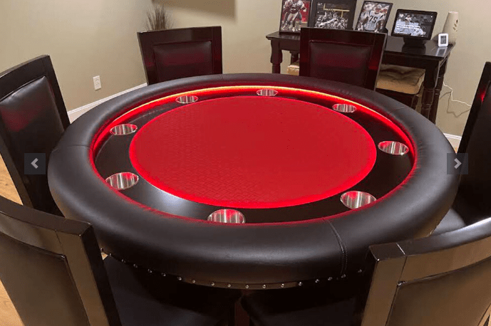 BBO Ginza LED Poker Table - Alpha Hideout