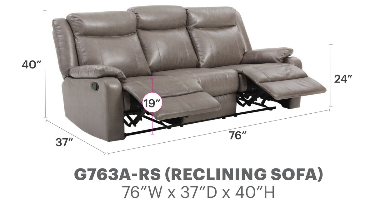Contemporary Three Seater Sofa - Alpha Hideout