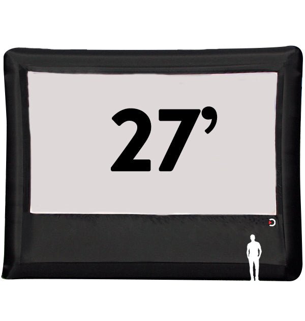 Elite Outdoor Movies Platinum 27' Inflatable Screen - Alpha Hideout