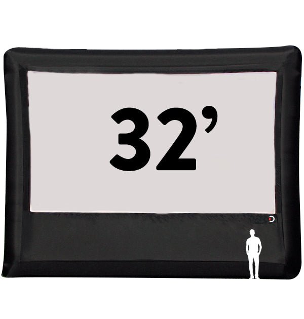 Elite Outdoor Movies Platinum 32' Inflatable Screen - Alpha Hideout