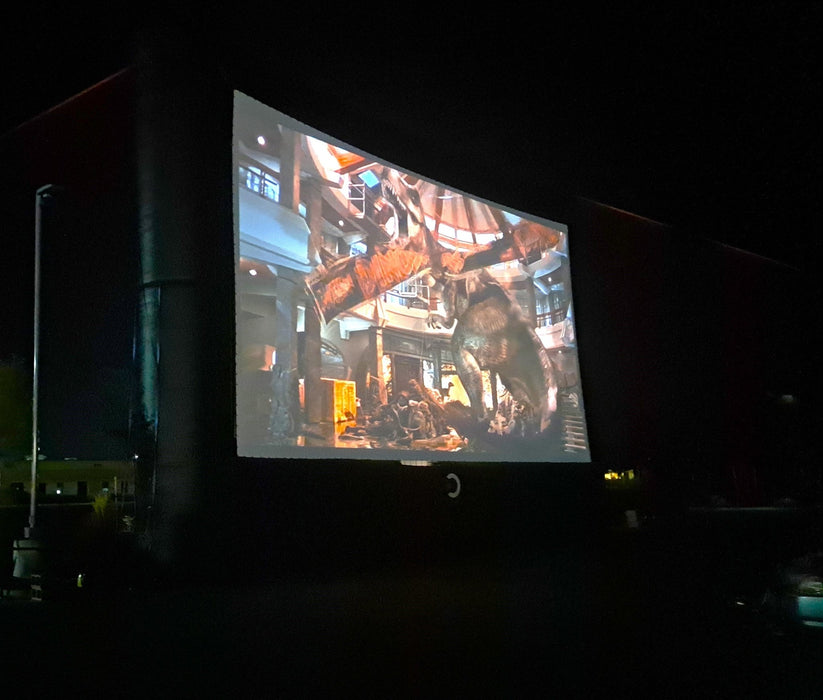 Elite Outdoor Movies Platinum 32' Inflatable Screen - Alpha Hideout