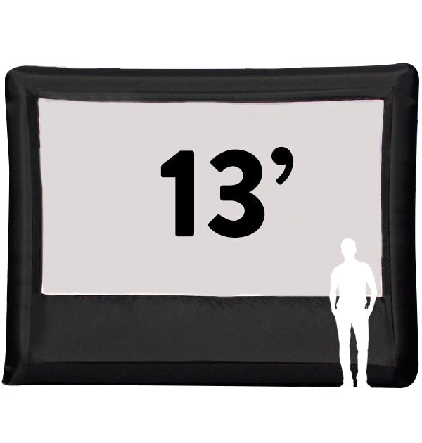 Elite Outdoor Movies Professional 13' Inflatable Screen - Alpha Hideout
