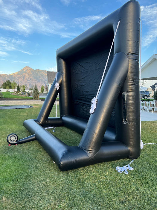 Elite Outdoor Movies Professional 13' Inflatable Screen - Alpha Hideout
