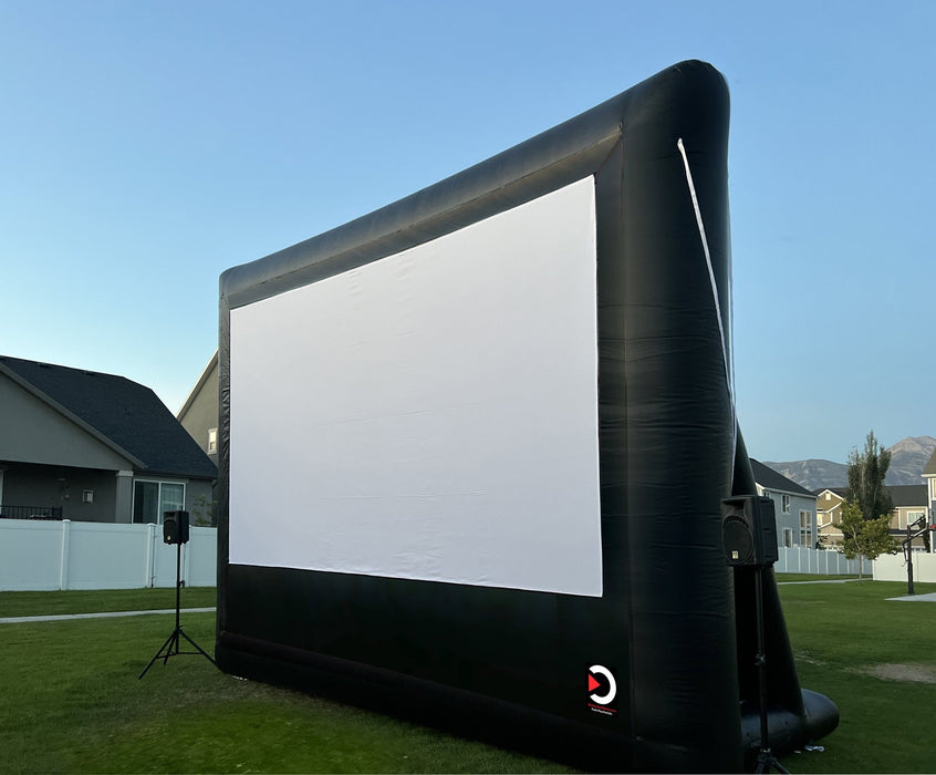 Elite Outdoor Movies Professional 17' Inflatable Screen - Alpha Hideout