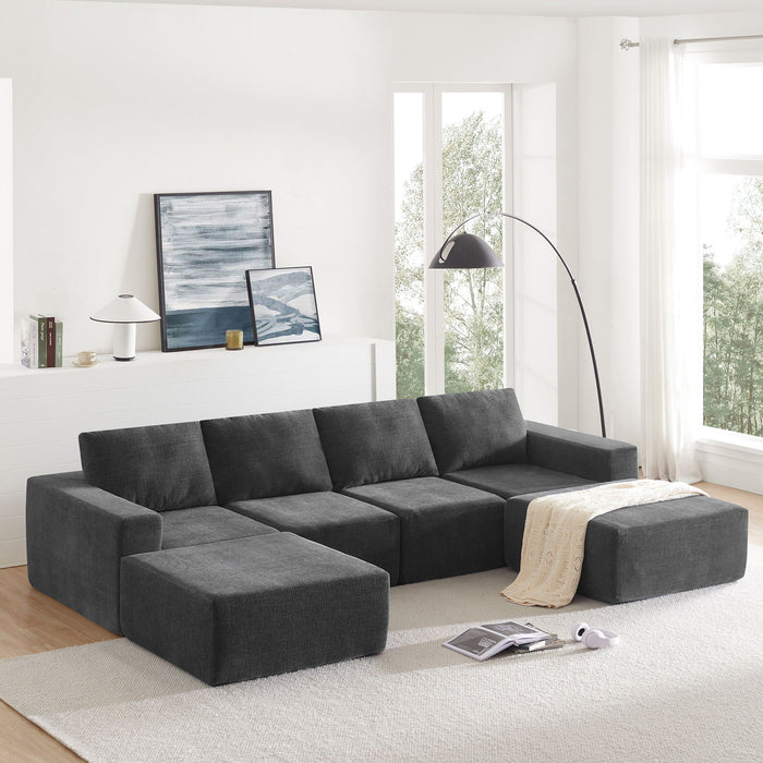 Modular Luxury Cloud Floor Couch - Alpha Hideout