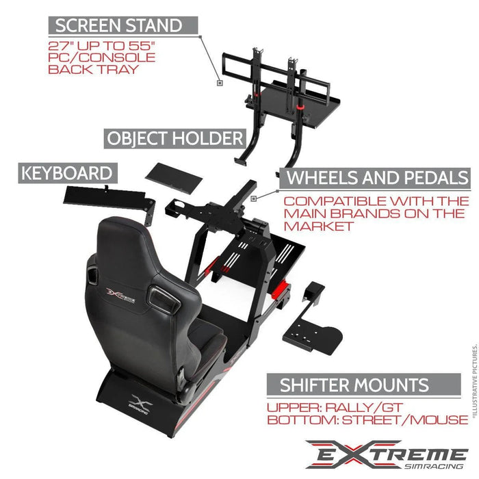 Sim Racing Cockpit XT Premium 3.0 - Alpha Hideout