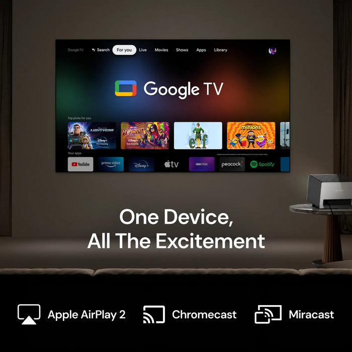 Valerion StreamMaster Plus 2 & Plus | 4K RGB Triple Laser Projector Alpha Hideout