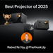 Valerion VisionMaster Max | Professional Grade 4K Home Theater Projector - Alpha Hideout