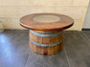 Wine Barrel Full Round Coffee Table Set - Alpha Hideout