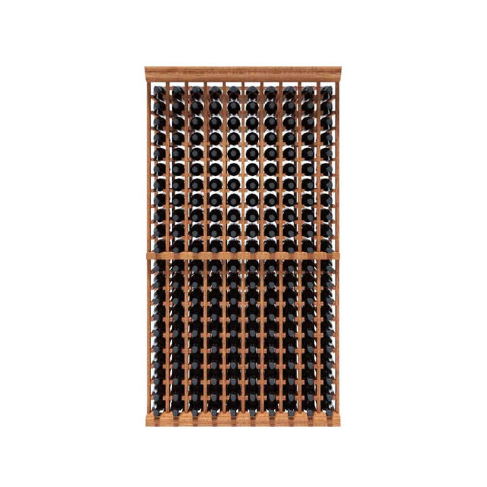 Wine Rack Kit 10 Column Modular Standard Bottle 7ft Racking Storage - Alpha Hideout