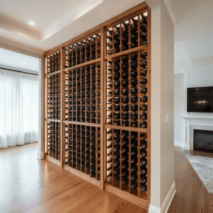 Wine Rack Kit 8 Column Modular Standard Bottle Racking Storage - Alpha Hideout